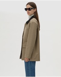 C&M CAMILLA AND MARC - Sage Check Jacket