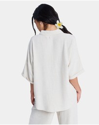 Roxy - Womens Beachy Short Sleeve Shirt