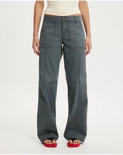 Cotton On - Lexi Low Rise Utility Pant
