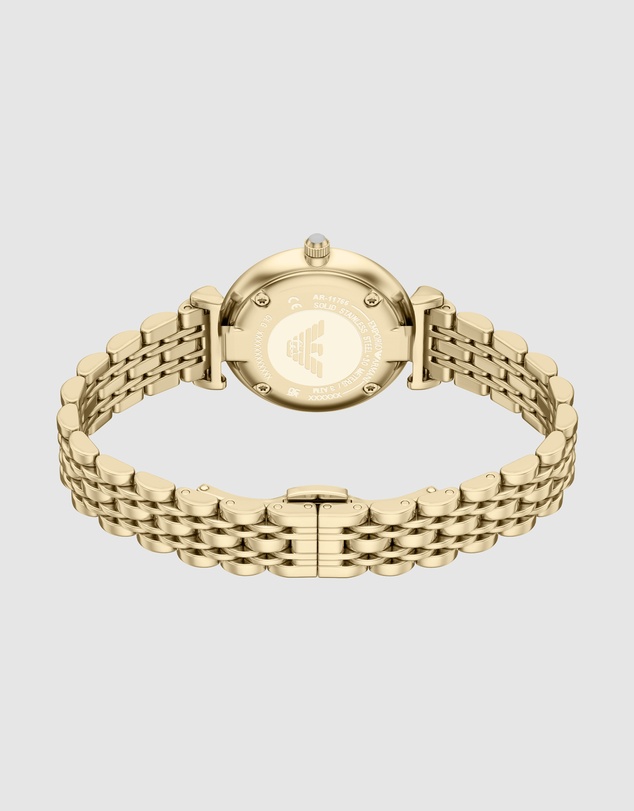 Emporio Armani - Gold Tone Analogue Watch