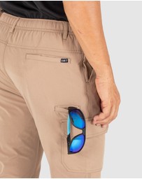 UNIT Workwear - UNIT Mens Cuffed Cargo Flexlite Utility Pants