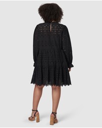 Something 4 Olivia - Billie Broderie Mini Dress
