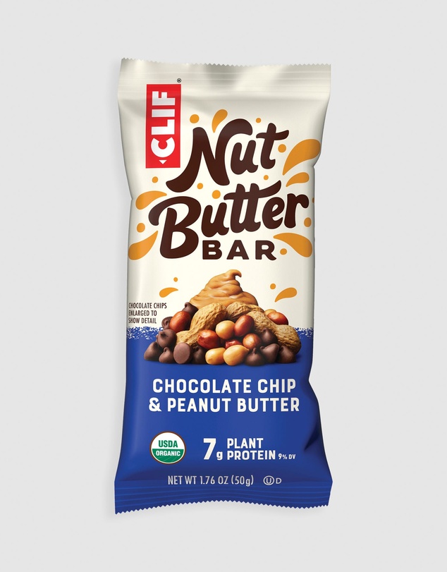 CLIF - Chocolate Chip & Peanut Butter Nut Butter Bar - 5x50g