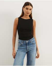 Atmos&Here - Carrie Sleeveless Mesh Top