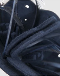 Max Alexander - Felt Navy Flower Fascinator