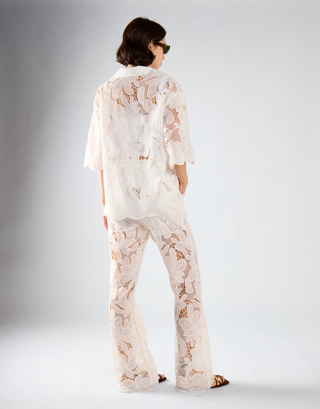 Glamorous - High Waisted Flared Trousers