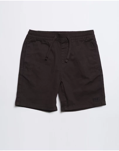 DVNT - Drop Embroidery Elastic Waist Stretch Short - Youth
