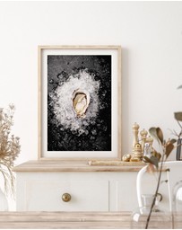 Olive et Oriel - Oysters on Ice Art Print