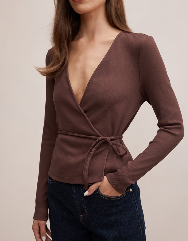 Forever New - Francesca Ballet Wrap Top