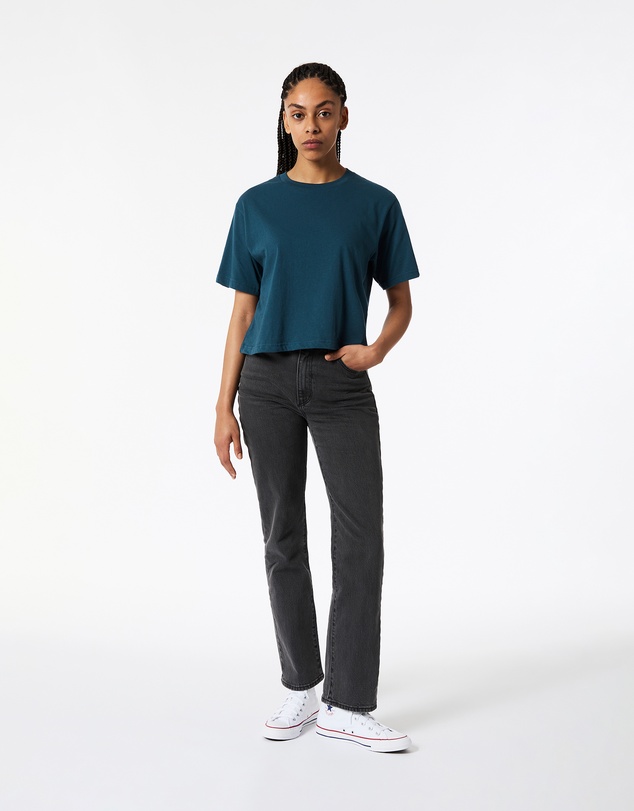 American Apparel - Women's Fine Jersey Boxy T-Shirt