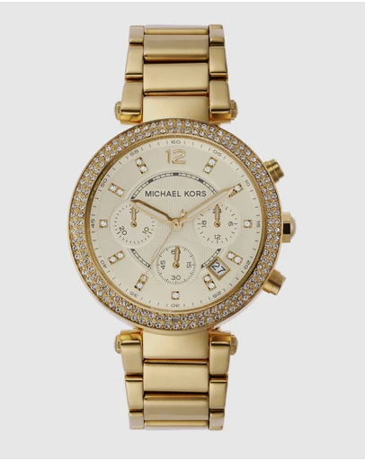 Michael Kors - Parker Gold Chronograph Watch