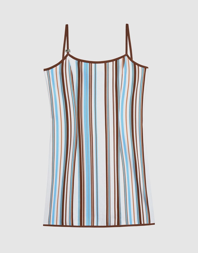 Laagam - Mirel Striped Short Dress