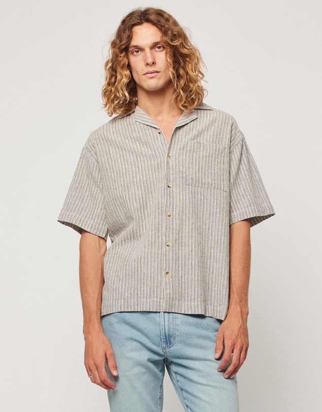 Rolla's - Earth Stripe Bowler Shirt