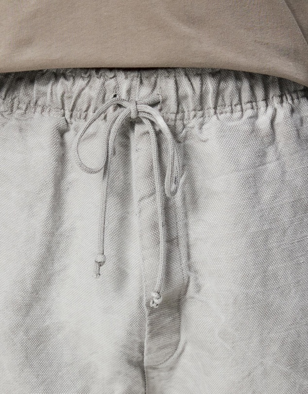 Surrounded By Ghosts - The Eskolaite Linen Canvas Drawstring Pants
