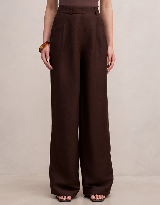 Forever New - Eva Linen Wide Leg Pants