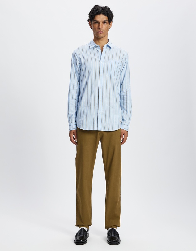 Scotch & Soda - Regular Fit Dobby Stripe Shirt