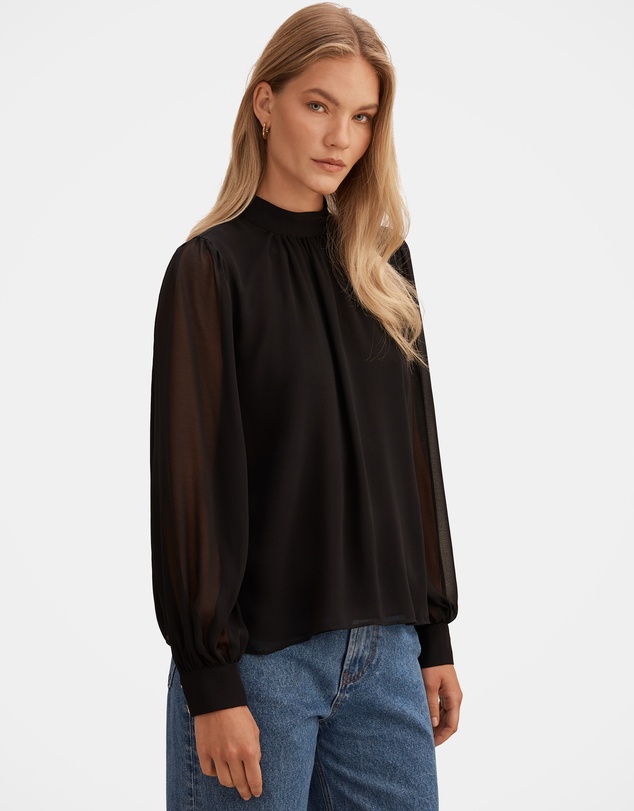 Forever New - Lottie Layered Long Sleeves Top