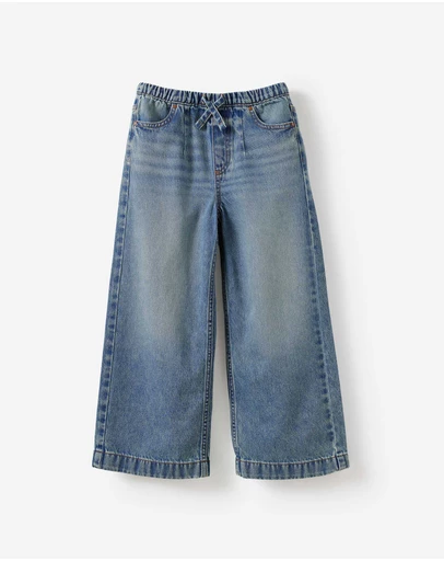 Cotton On Kids - Relaxed Wide Leg Denim Jean