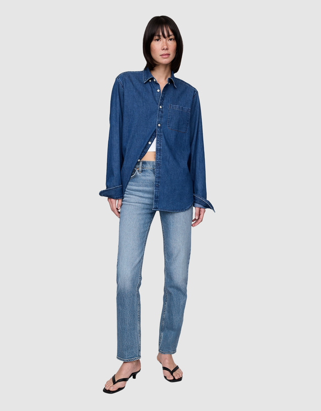 GAP - 90s Straight High Rise Jeans