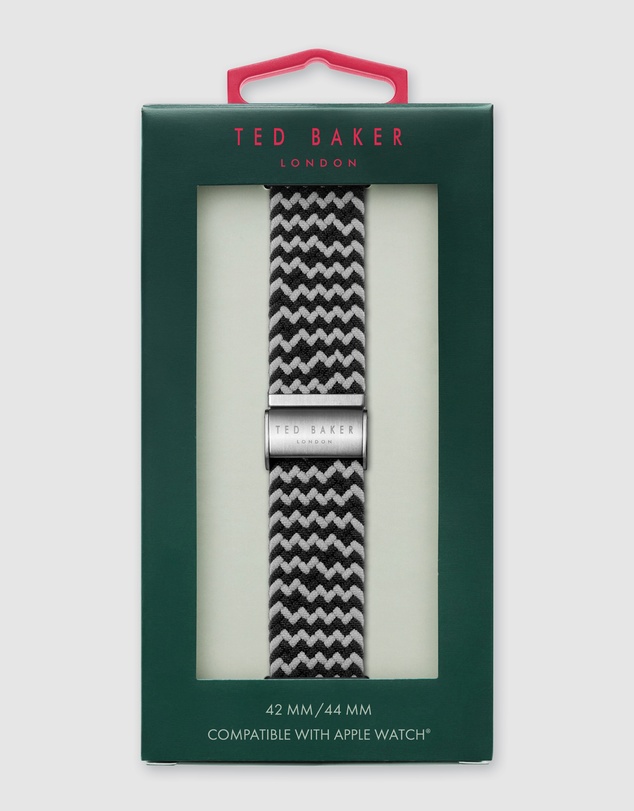Ted Baker - Ted Baker Apple Band - Braid Black and Grey