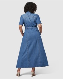 Indigo Tonic - Naomi Chambray Maxi Dress