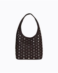PETA AND JAIN - Yoko Studded Hobo Bag
