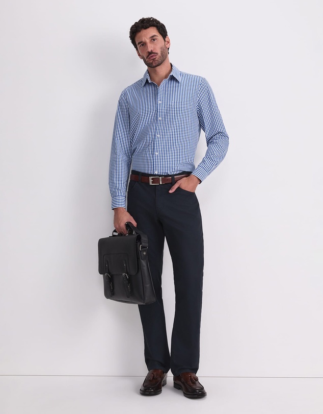 Sportscraft - Thomas Long Sleeve Gingham Shirt