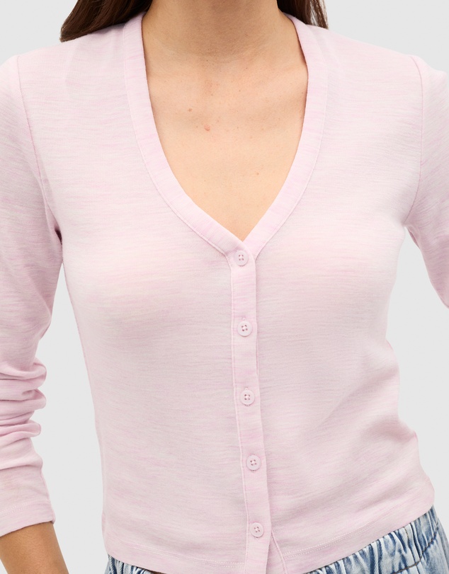 Seed Heritage - Australian Merino Cropped Cardigan