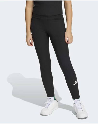 adidas Sportswear - Sport Seasonals Collegiate Typography Leggings Junior Girls