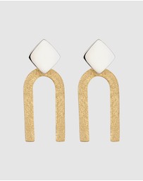 Elli Jewelry - Earrings Stud Geometric 925 Sterling Silver