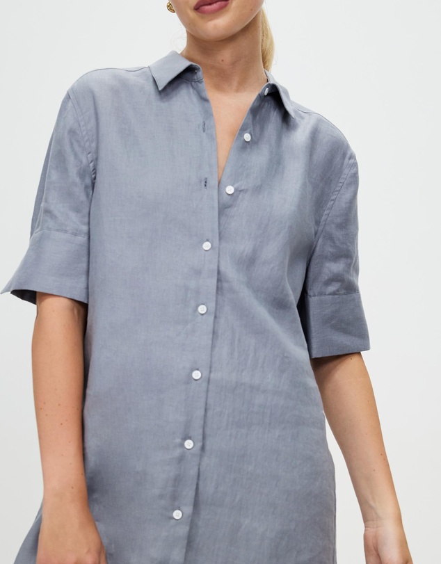 White By FTL - Hettie Shirt Dress