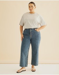 Atmos&Here Curvy - Organic Cotton Boyfriend Tee