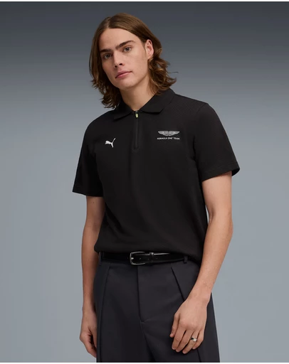 Puma - x ASTON MARTIN ARAMCO F1 TEAM Jacquard Polo - Men