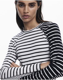 Desigual - Striped T-shirt