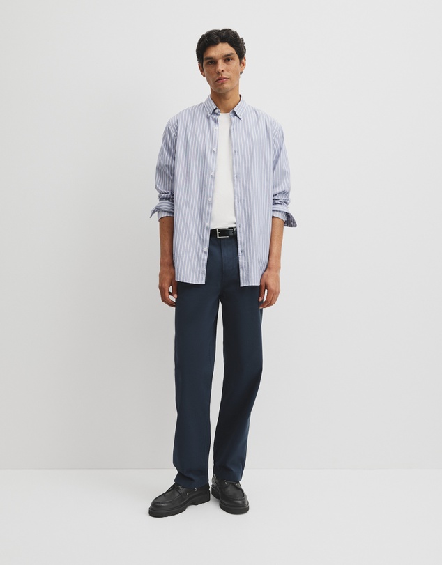 Country Road - Regular Fit Cotton Stripe Shirt