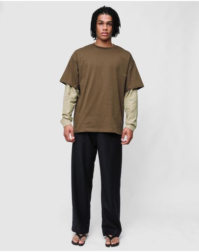Khaki & Check