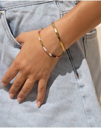 Arms Of Eve - Saffron Gemstone Bracelet