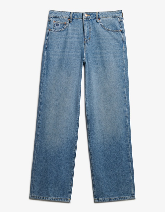 Superdry - Mid Rise Wide Leg Jean