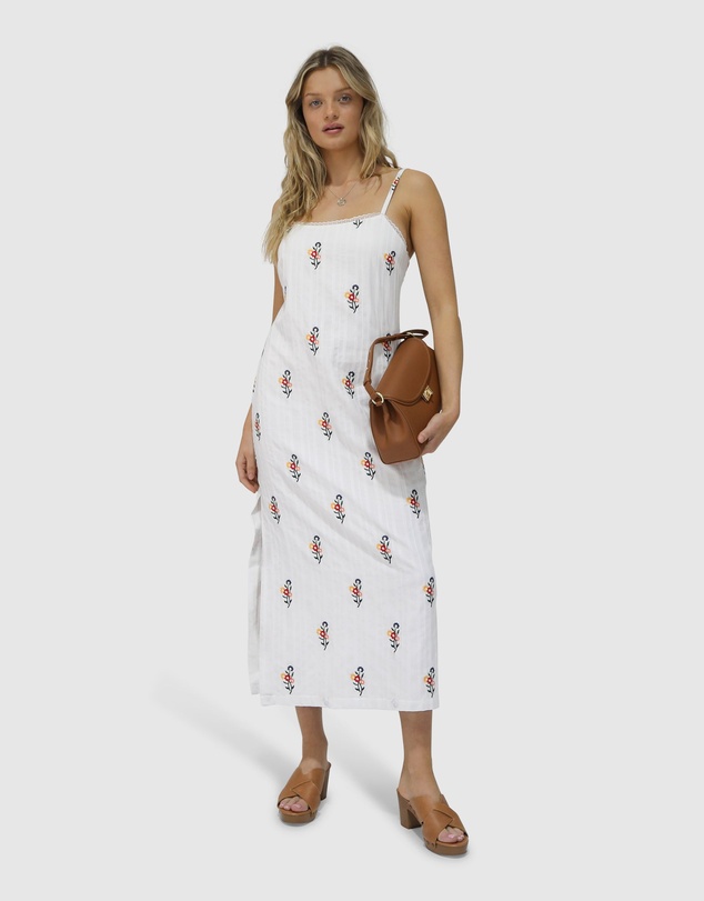 Belle & Bloom - She Blooms Floral Midi Dress