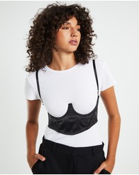 Love Notes - Matina Under bust Lace Back Corset