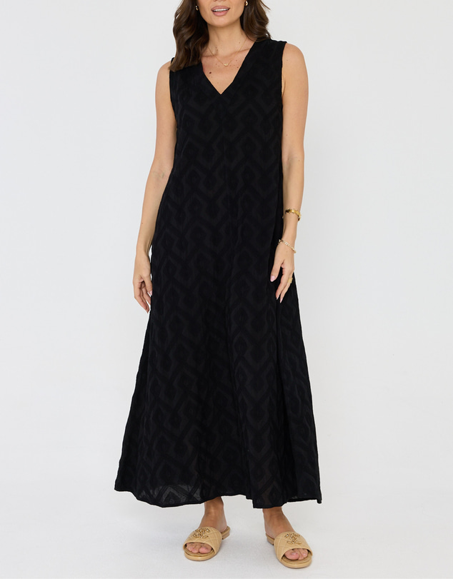 ALEXANDRA - Zorra Maxi Dress Black