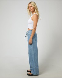 All About Eve - Gia High Rise Baggy Light Blue
