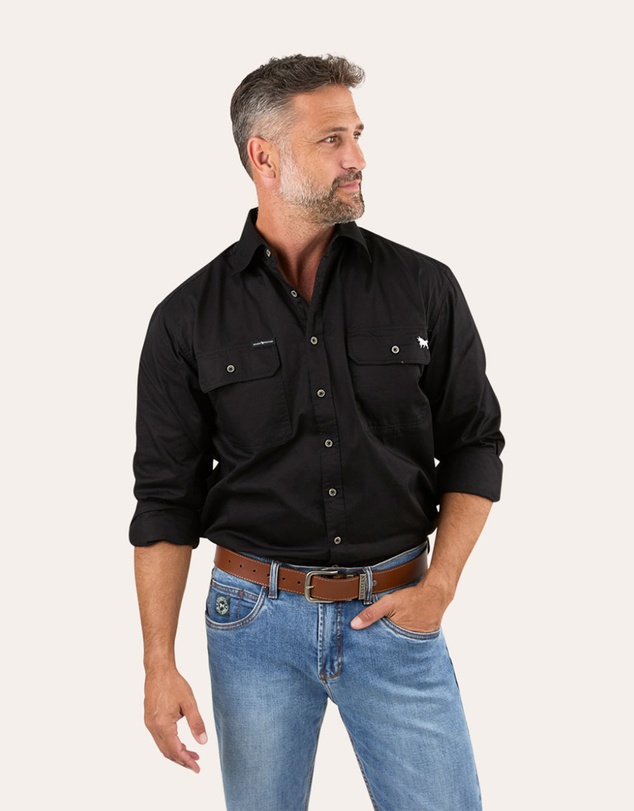 Ringers Western - King River Full Button Work Shirt