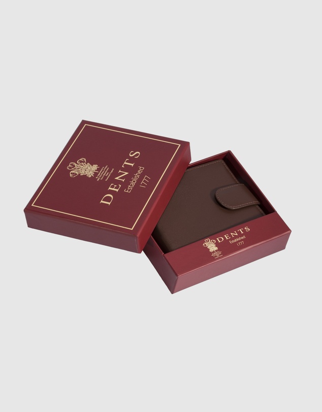 DENTS - Nappa Leather Billfold Coin Wallet with RFID Protection