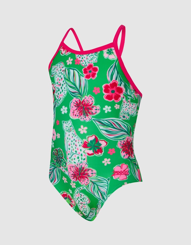 Zoggs - Yaroomba Floral Swimsuit - Kids