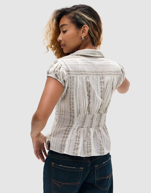 BDG By Urban Outfitters - BDG Nadine Ruched Shirt