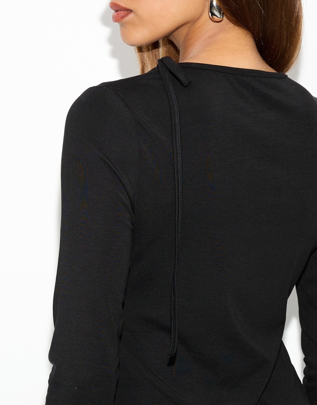Dazie - Autumn Tie-Shoulder Top