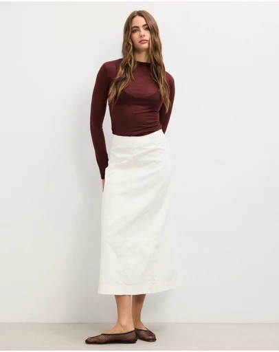 The Fated - Alba Midi Skirt