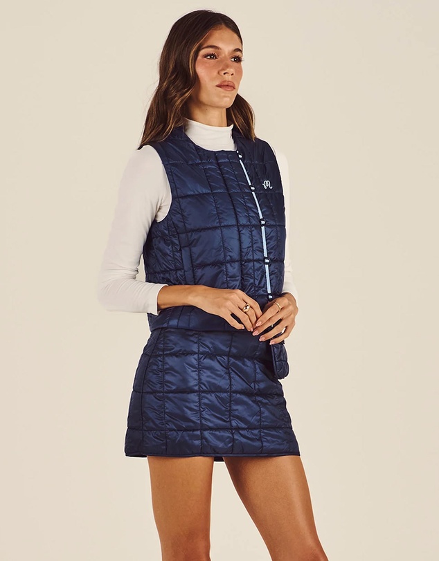 Malbon - Maya Quilted Vest