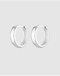 HOUSE OF SLANI - Lea Silver Hoops